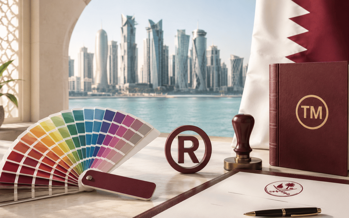 colour trademark in qatar
