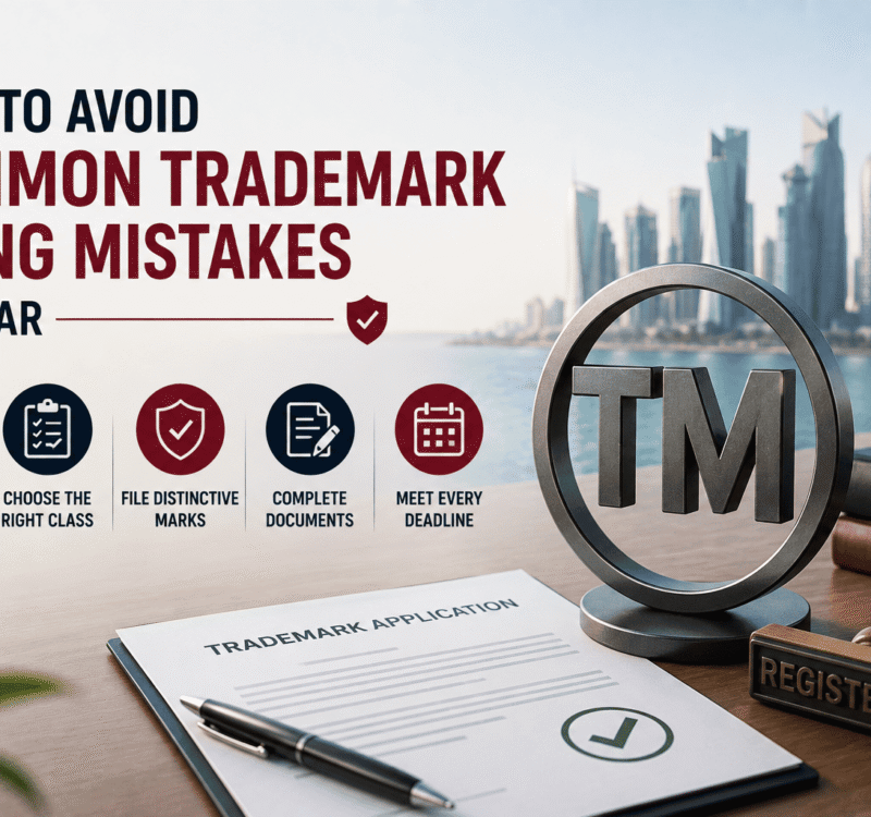 Common Trademark Filing Mistakes in Qatar