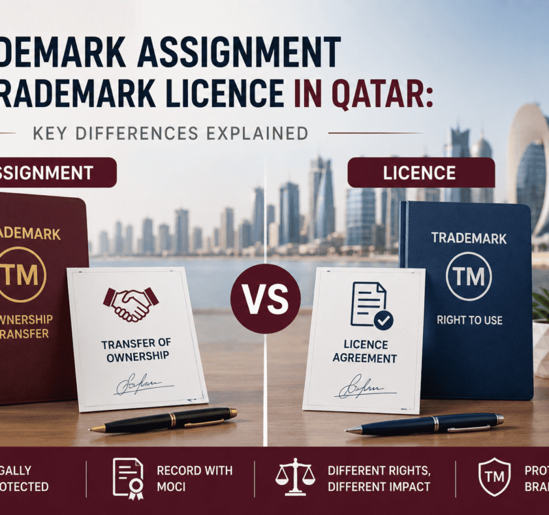Trademark Assignment vs Trademark Licence in Qatar